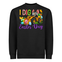 Black I dig Easter Day Heavyweight Sweatshirt - Neo Western