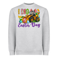 Heather Grey I dig Easter Day Heavyweight Sweatshirt - Neo Western