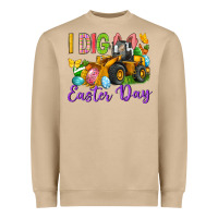 I Dig Easter Day Heavyweight Sweatshirt | Teevron