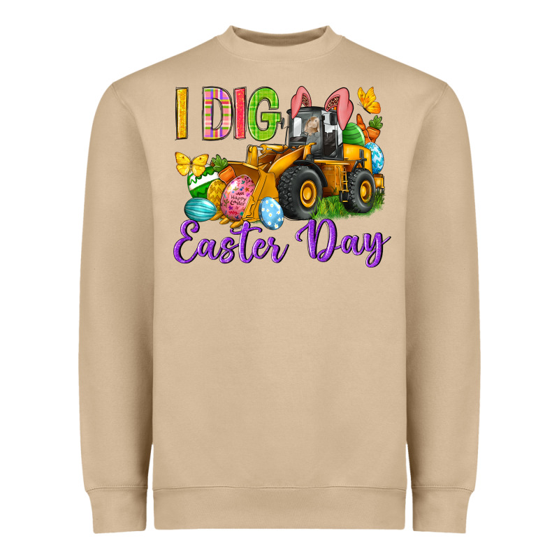 I Dig Easter Day Heavyweight Sweatshirt by Neo Western | Teevron