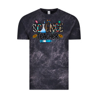 Cloud Black science teacher Vintage Tee - CowhideDigitalArt
