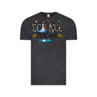 Vintage Black science teacher Vintage Tee - CowhideDigitalArt