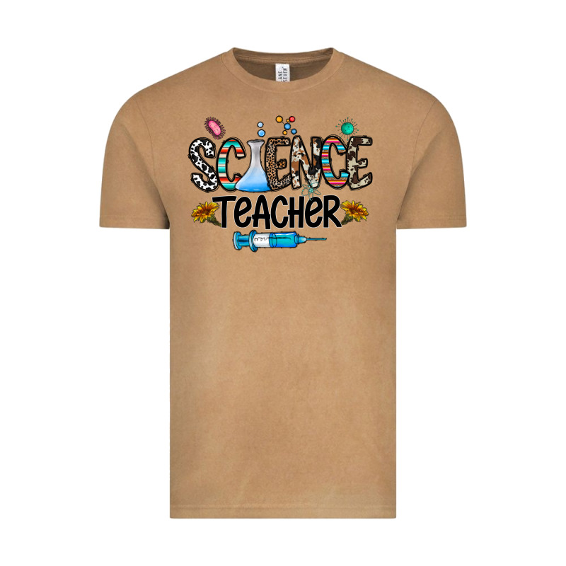 Science Teacher Vintage Tee by CowhideDigitalArt | Teevron
