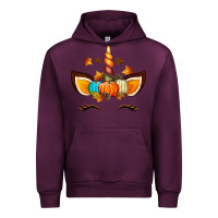 Mauve Wine Unicorn Fall Urban Hoodie - texasbilliewilder