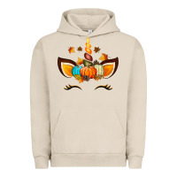 Pigment French Oak Unicorn Fall Urban Hoodie - texasbilliewilder