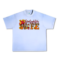 Grape Ice firefighter wife with hat sunflowers Urban Heavy Tee - HRA Design Shop