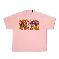 Salmon firefighter wife with hat sunflowers Urban Heavy Tee - HRA Design Shop