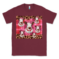 Burgundy calf valentines tumbler Classic Tee - JahusDesignShop