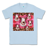 Dusty Blue calf valentines tumbler Classic Tee - JahusDesignShop