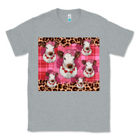 Heather Grey calf valentines tumbler Classic Tee - JahusDesignShop