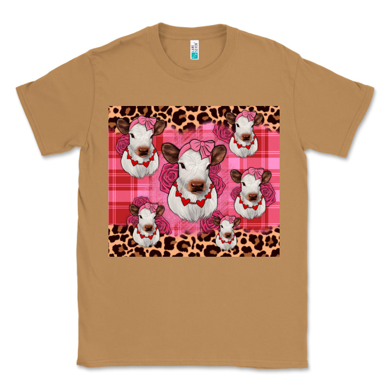 Calf Valentines Tumbler Classic Tee by JahusDesignShop | Teevron
