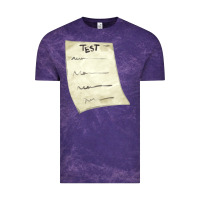 Cloud Purple test sheet fa element Vintage Tee - FaDigitalArtStudio