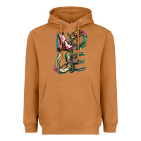 Meerkat love boots horseshoe cowboy Heavyweight Hoodie - NancyCooperArtShop