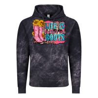 Cloud Black life is better in boots Vintage Hoodie - Zillion Design Studio