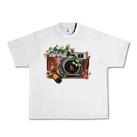 Lunar Rock floral eucalyptus film roll vintage camera Urban Heavy Tee - FaDigitalArtStudio