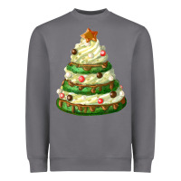 Storm white christmas cookie cake Heavyweight Sweatshirt - FaDigitalArtStudio