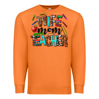 Carrot wife mom teacher Premium Sweatshirt - NancyCooperArtShop