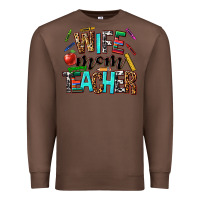 Chestnut wife mom teacher Premium Sweatshirt - NancyCooperArtShop