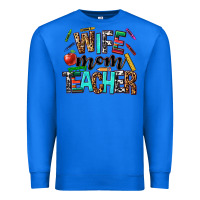 True Royal wife mom teacher Premium Sweatshirt - NancyCooperArtShop