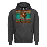 Charcoal Heather western horse serape  leather leopard Zipper Hoodie - BarkalooDesign