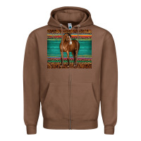 Chestnut western horse serape  leather leopard Zipper Hoodie - BarkalooDesign