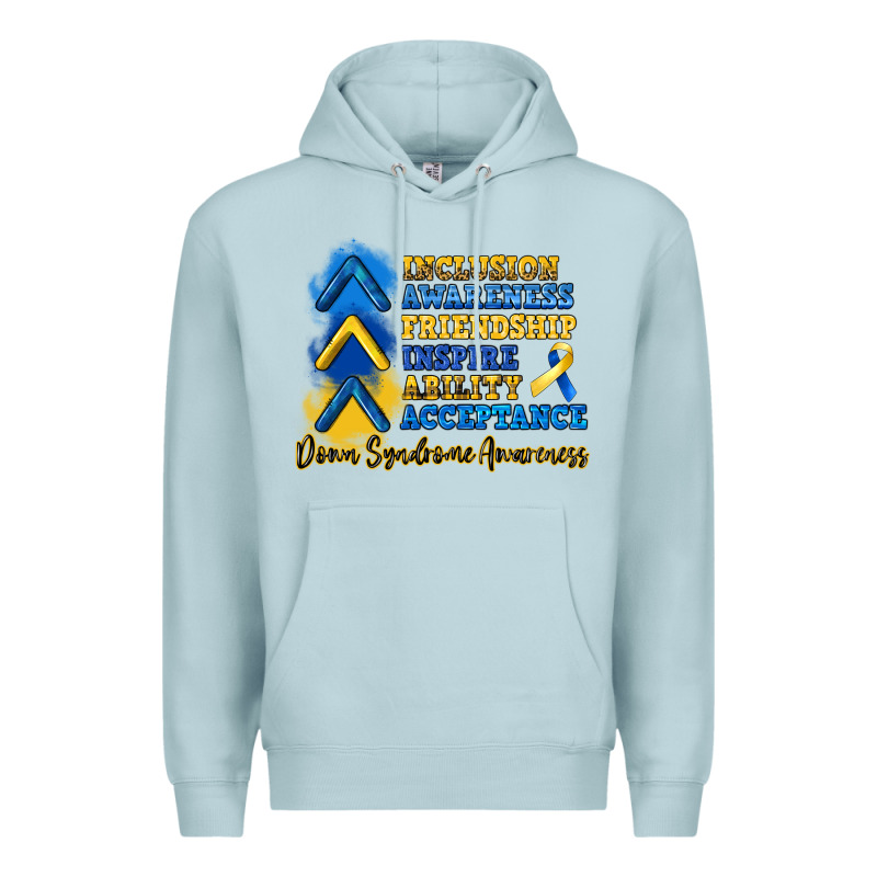 Down Syndrome Awareness Premium Hoodie by Artiststas | Teevron