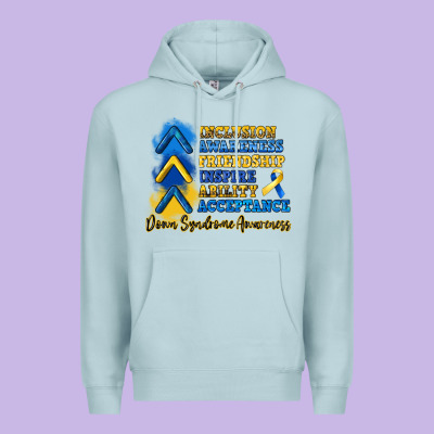 Down Syndrome Awareness Premium Hoodie Designed By Artiststas
