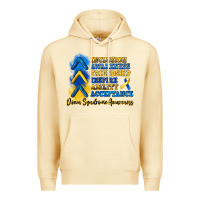 Pina Colada down syndrome awareness Premium Hoodie - Artiststas
