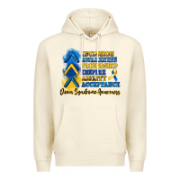 Sandshell down syndrome awareness Premium Hoodie - Artiststas