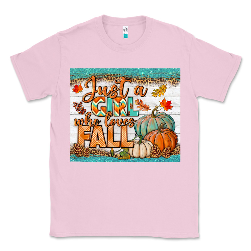 Just A Girl Who Loves Fall Mousepad Classic Tee by BundleAndBundleShop | Teevron