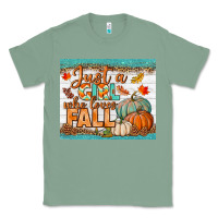 Sage Just A Girl Who Loves Fall Mousepad Classic Tee - BundleAndBundleShop