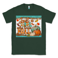 Sports Green Just A Girl Who Loves Fall Mousepad Classic Tee - BundleAndBundleShop