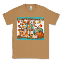 Toasted Coconut Just A Girl Who Loves Fall Mousepad Classic Tee - BundleAndBundleShop