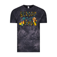 Cloud Black school hero Vintage Tee - CowhideDigitalArt