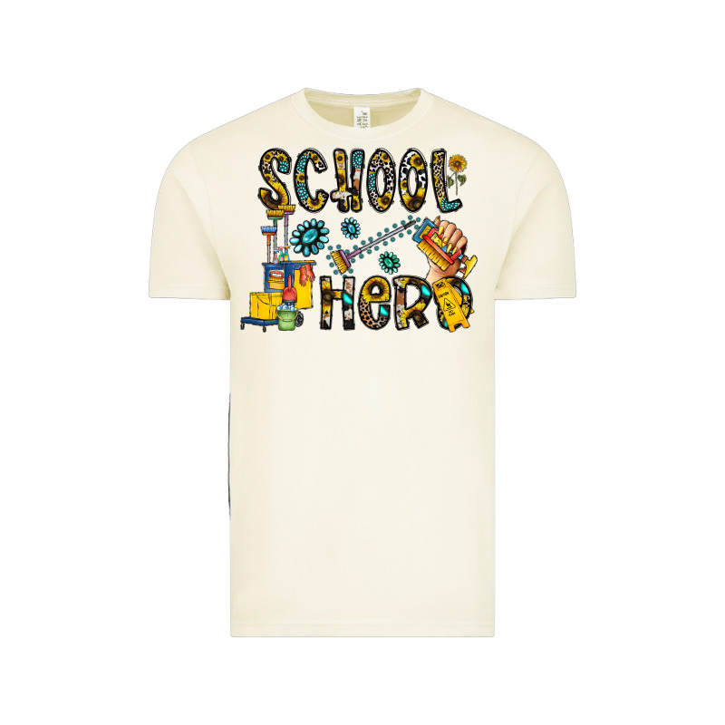 School Hero Vintage Tee by CowhideDigitalArt | Teevron