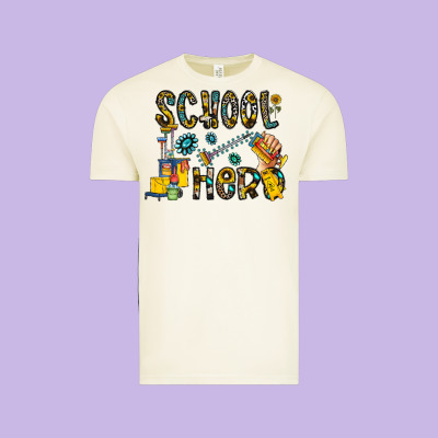 School Hero Vintage Tee Designed By Cowhidedigitalart