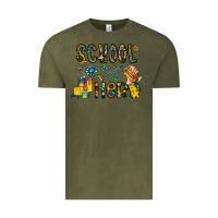 Vintage Olive school hero Vintage Tee - CowhideDigitalArt