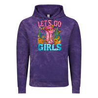 Cloud Purple let's go girls Vintage Hoodie - Zillion Design Studio