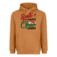 Meerkat santa s favorite cheer leader Heavyweight Hoodie - MaliasSmallBusiness