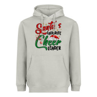 Moon Dust santa s favorite cheer leader Heavyweight Hoodie - MaliasSmallBusiness