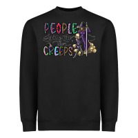 Black people give me the creeps Heavyweight Sweatshirt - CowhideDigitalArt