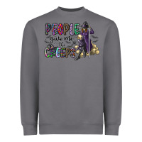 Storm people give me the creeps Heavyweight Sweatshirt - CowhideDigitalArt
