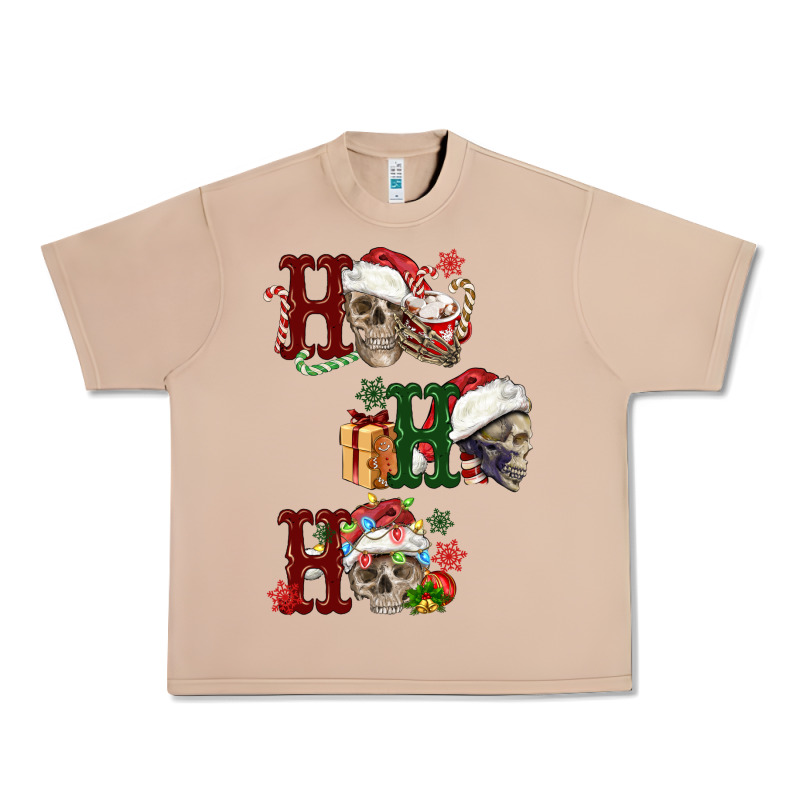 Ho Ho Ho Skull Urban Heavy Tee by FaDigitalArtStudio | Teevron