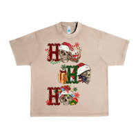 French Oak ho ho ho skull Urban Heavy Tee - FaDigitalArtStudio