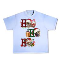 Grape Ice ho ho ho skull Urban Heavy Tee - FaDigitalArtStudio