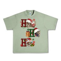 Oil Green ho ho ho skull Urban Heavy Tee - FaDigitalArtStudio