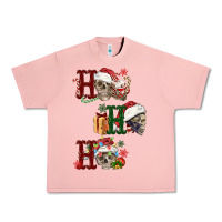 Salmon ho ho ho skull Urban Heavy Tee - FaDigitalArtStudio