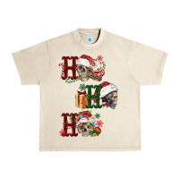 Sandshell ho ho ho skull Urban Heavy Tee - FaDigitalArtStudio