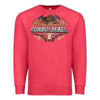 Cardinal make america cowboy again Premium Sweatshirt - NancyCooperArtShop