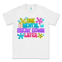 White one mental break dowm later Classic Tee - CowhideDigitalArt